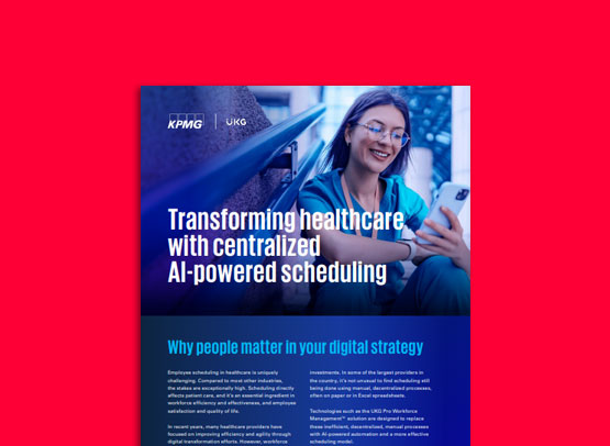 Transforming Healthcare with Centralized AI-Powered Scheduling