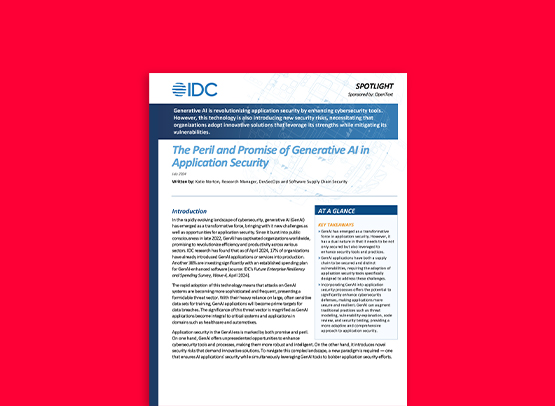 The Peril and Promise of Generative AI in Application Security